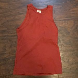 Burgundy Tank Top